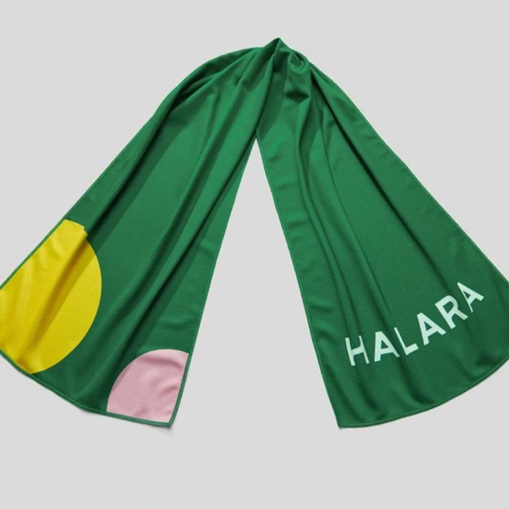 {Halara} Quick Dry Letter Print Sports Towel NWT